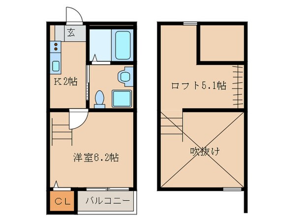 アルシオーネ元郷の物件間取画像